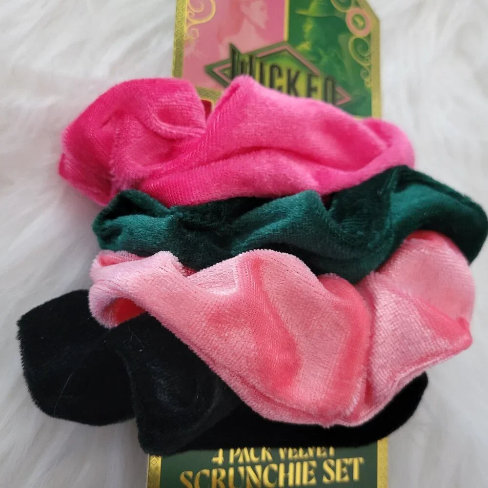 Wicked Velvet Scrunchie Set